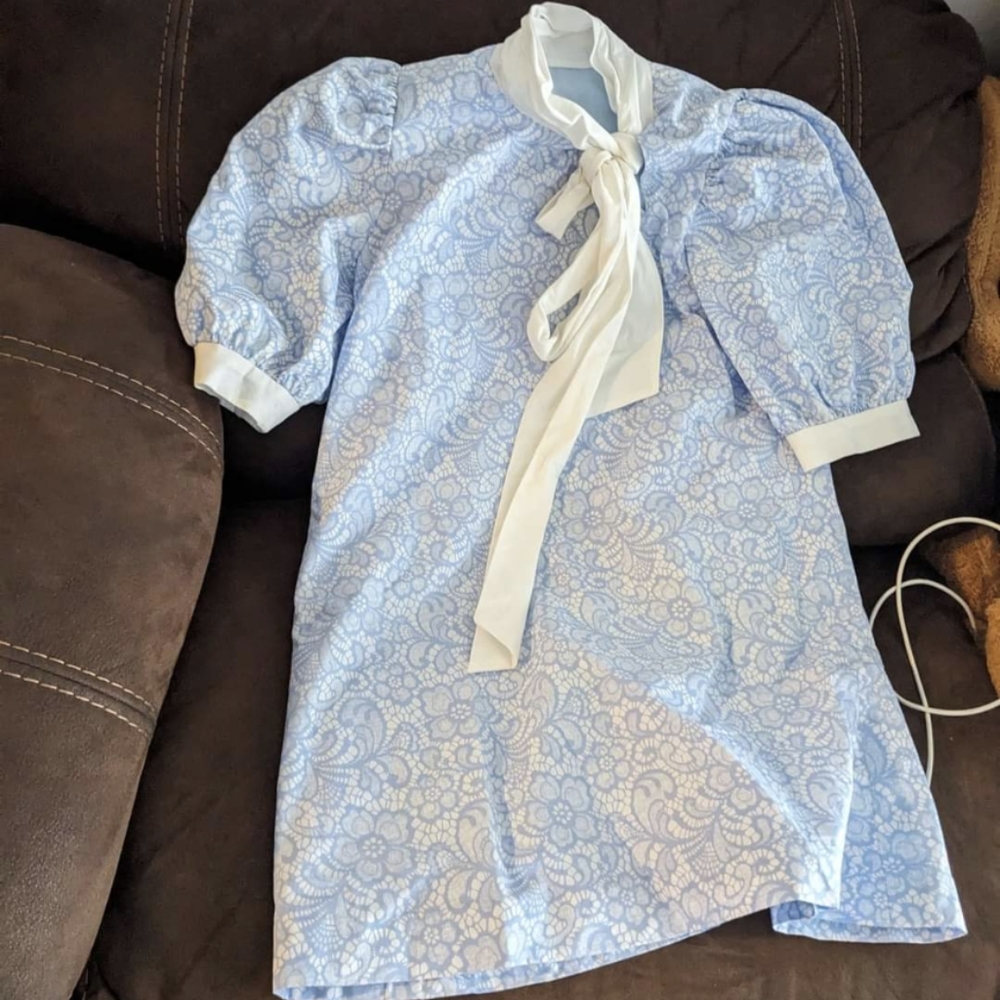 NWOT M/L Blue Dress from Chamber of Pastel